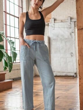 United By Blue Organic Chambray Pull-On Pant